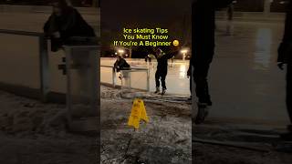 Ice skating tips every beginner must know‼️#iceskating #iceskate #beginner #mahalo  #tips #how