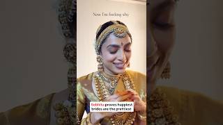 Sobhita dhulipala how she’s excited for wedding #youtubeshorts #sonampandit #wedding #southindian