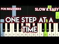 JORDIN SPARKS - ONE STEP AT A TIME | SLOW & EASY PIANO TUTORIAL