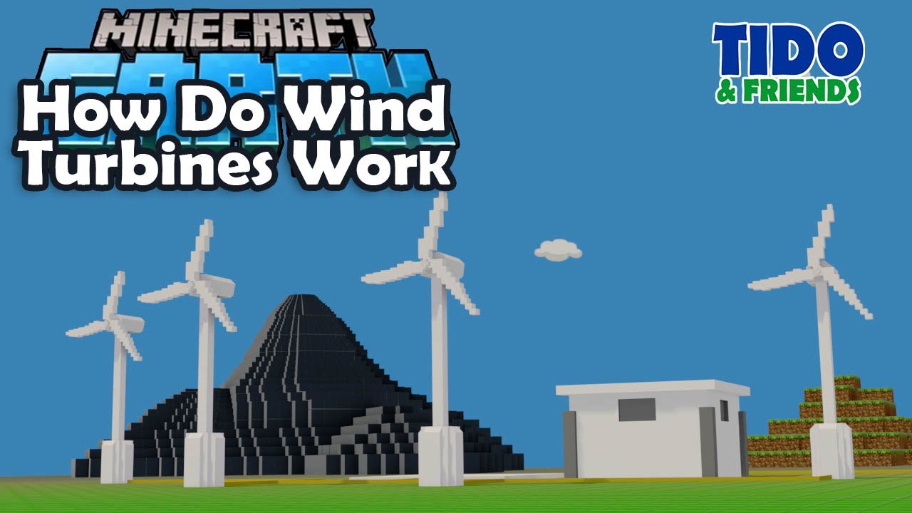 Minecraft Animation How Do Wind Turbines Work Minecraft Save Earth ...