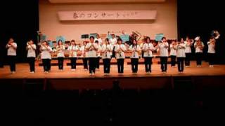 平間中学校吹奏楽部が、幸文化センターで、演奏会を開きました。２/５