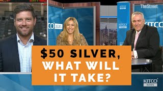Silver looking good but what will it take to hit $50?