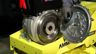 Ammann Vibratory Plate Service Video - APH 6530 m-Start Centrifugal clutch adjustment