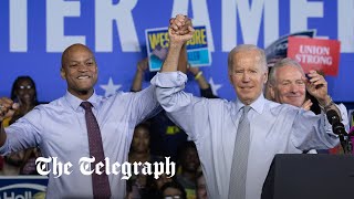 President Joe Biden appears to forget name of Democrat he was rallying for