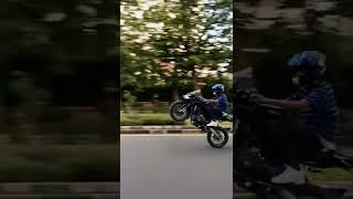 PERTAMA KALI ATOS WHEELIE PAKE CBR 250R @ngabtos