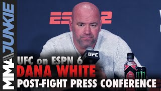 UFC Boston: Dana White full post-fight press conference