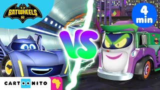 Heroes vs Baddies | Batwheels Compilation | Cartoons for Kids | Cartoonito Africa