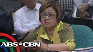 De Lima grilled at CA; no nod for now