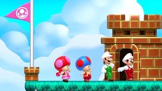 Super Mario Maker 2 - Multiplayer Co-op Mode #1
