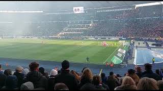 Stadtderby - Hertha BSC vs 1.FC Union Berlin 1:4 Stimmung im Stadion