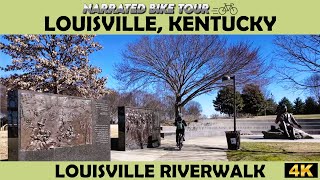 🚴♂️ Louisville, Kentucky - Riverwalk Trail 🌳🌊4K Bike Ride