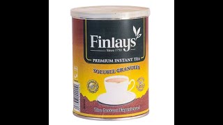 Finlays Instant Tea. 'True to your taste'