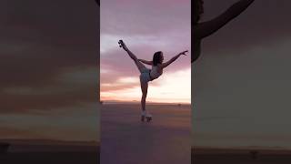 beautiful girl skating dance skills 😱👀 #skating #viral #girl #subscribe #reaction #reels #skills