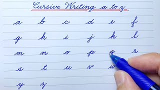 Cursive writing a to z | Small abcd | Cursive abcd | Cursive writing abcd | Cursive handwriting abcd