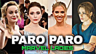 🔥 Paro Paro X Marvel Ladies 😍 || edit #scarlettjohansson  #shorts #wanda #blackwidow #marvel