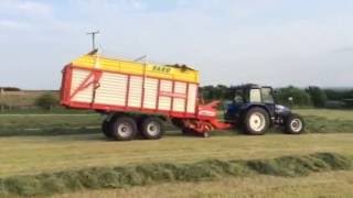 BIG Output - SMALL horsepower - Pottinger Faro 4000 - Silage 2016