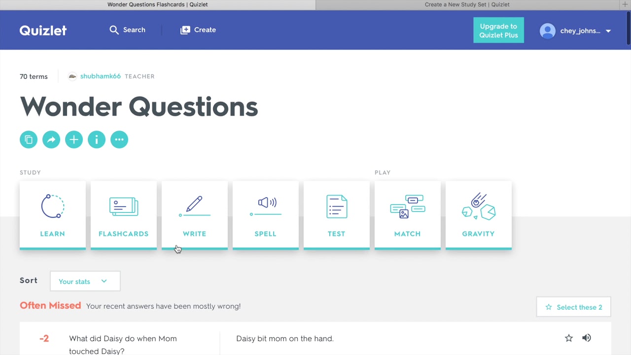 Quizlet How To Delete A Study Set