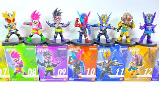 CONVERGE MOTION KAMENRIDER 2 unboxing KamenRider Agito Ex-Aid Genm Build Cross-Z Grease Rogue Figure