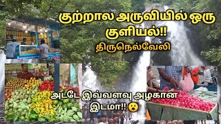 குற்றாலம் சுற்றுலா | அருவி |தென்காசி #tamilvlog #tenkasi #nature #travel #tamilnadu