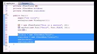 Java Programming Tutorial 62 JCheckBox