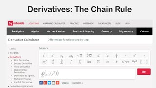 Derivatives: Chain Rule