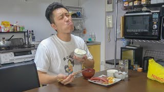 妻からおみやげで貰った牛タンが旨すぎて朝から昇天する32歳