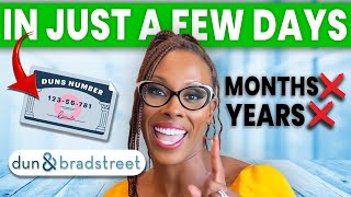 How To Build Business Credit With D-U-N-S Number (D&B Tutorial)