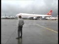 Virgin Atlantic | Boeing 747 | Richard Branson | Virgin | Thames News Rushes