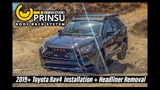 How To Install a Prinsu Roof Rack On A 2019-2021 Toyota Rav4 Adventure or Trd Off-Road IN DEPTH!