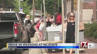Move In Weekend For Nc State Students