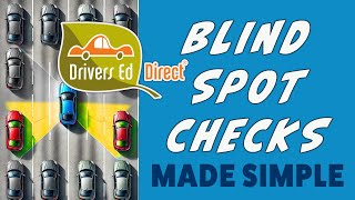 Blind Spot Checks Made Simple. This is Soooo Easy to Understand! 👀 Over the Shoulder Checks 101