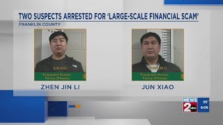 2 charged in ‘large-scale financial scam’