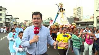 Procesión Virgen de El Cisne Guayaquil 2016