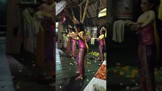 Bali ubud dancing in tejaprana resort  wellcome dance峇里島烏布飯店傳統舞蹈迎賓舞