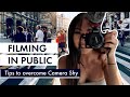 How to VLOG IN PUBLIC | Film in public | Tips to overcome camera shy