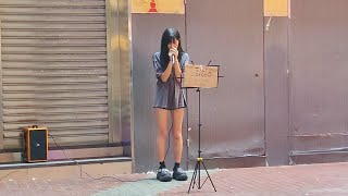 心之科學-空心-到此為止-愛你-光年之外 (Cover by Huen) @旺角銀行中心E2Busking 2023.09.02