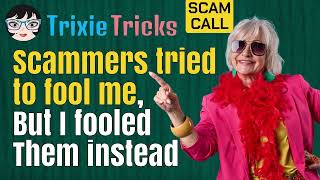 PCH Scam FAIL | Phone Disconnected | Trixie Tricks Scammers