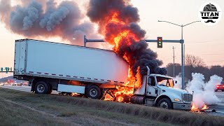 Dangerous Idiots Fastest Truck \u0026 Heavy Equipment Fails | Extreme Oversized Truck Transport #36