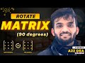 Rotate Matrix/Image by 90 Degrees | Brute - Optimal