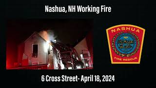 Nashua, NH Working Fire Dispatch Audio