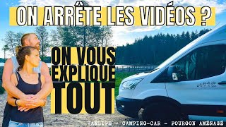 ON ARRÊTE OU ON CONTINUE ? 1 AN SUR YOUTUBE - VANLIFE - CAMPING CAR - FAMILLE NOMADE