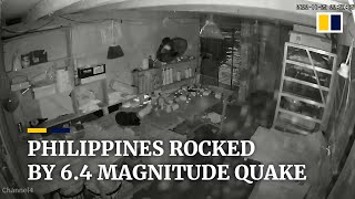 6.4 magnitude earthquake rocks northern Philippines