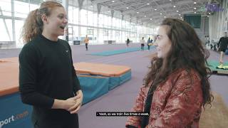 YE meets Olympic hopeful, Beth Dobbin