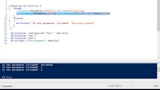 PowerShell: Validate Set Parameter