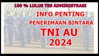 BINTARA TNI AU 2024! SEGERA DAFTAR