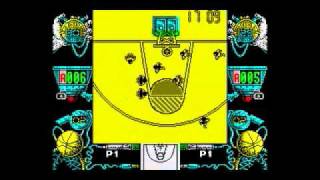 Drazen Petrovic Basket (Topo Soft) (1989) (ZX Spectrum)