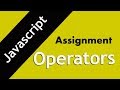 9. Assignment operator JavaScript Assignment operator in Hindi