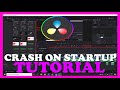 Davinci Resolve – How to Fix Crash on Startup – Complete Tutorial