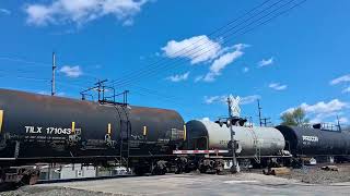BNSF Manifest passes by Baseball Field