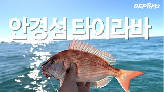 [뎁스92] 안경섬 참돔 타이라바(진해 꿀벌피싱)